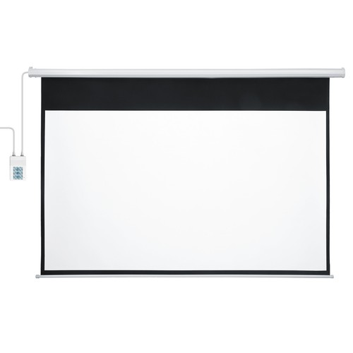 100 Inch Projector Screen 16:9 Home Motorized Portable HD 3D Cinema Controller - Picture 9 of 12