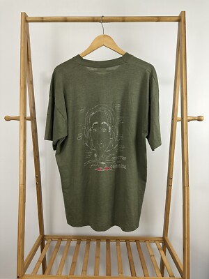 VTG 90s Get Stoned By Charlie Stone Comedian Faded Worn 50/50 Thin T-Shirt XL