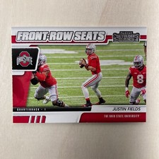Justin Fields 2021 Panini Contenders Draft Picks #2 Front Row Seats Ohio State