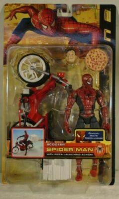 スパイダーマン フィギュア 10インチ2体セット toybiz MARVEL Toybiz Marvel Spider-Man 2 Twist And Shoot SpiderMan Tobey Maguire