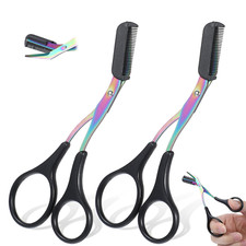Augenbrauen Trimmer Schere, 2 Stück Augenbra...