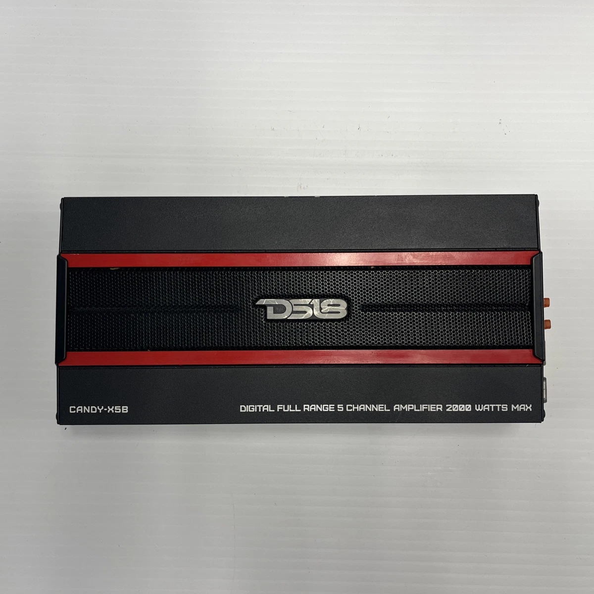 DS18 CANDY-X5B 2000 Watts Max Gamme Complète 5 Canaux Amplificateur De Classe D Avec Le Contrôleur De Niveau Du Subwoofer à Distance Noir - Foto 2