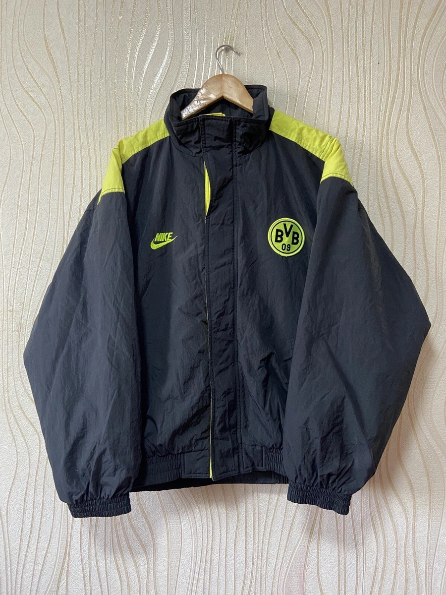 BORUSSIA DORTMUND 1994 1996 FOOTBALL SOCCER BENCH JACKET sz XL MEN