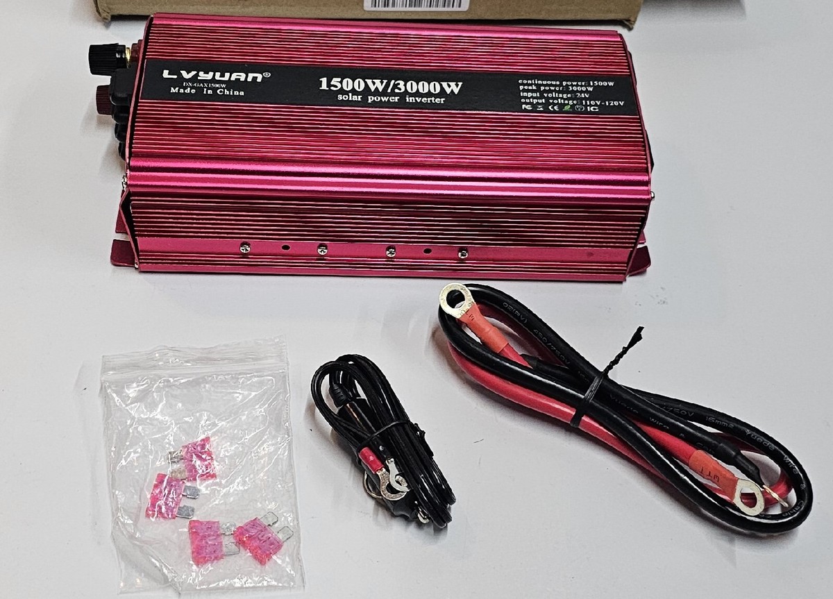 LVYUAN 1500W/3000W Solar Power Inverter, 110V-120V | eBay