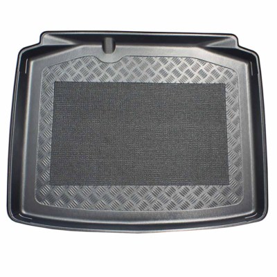 OPPL Basic Plus Kofferraumwanne für Skoda Rapid Spaceback 2012-2019 tiefer Boden