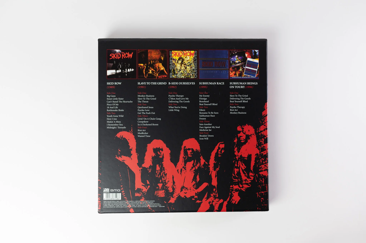 SKID ROW『ATLANTIC YEARS(1989-1996)(5CD)』 Skid Row Revisit 'The Atlantic Years 1989-1996' on New Box Set