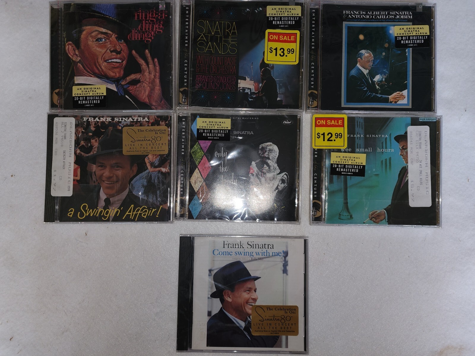 (6) Frank Sinatra CD Lot - All In Excellent Condition!!