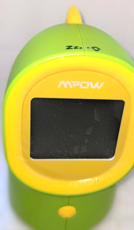 Reloj despertador digital MPOW verde dinosaurio niños entrenamiento para dormir luz nocturna Foto 4 de 4