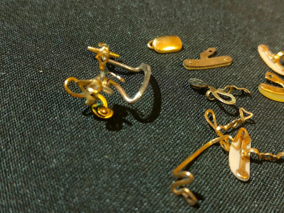 Pièces détachées Lunettes anciennes notamment Ray Ban divers poinçons double Or - Photo 3/4