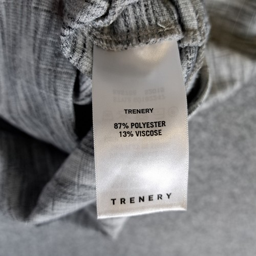 Trenery Womens Midi Dress Size M Medium Grey Knit Stretch - Picture 9 of 9