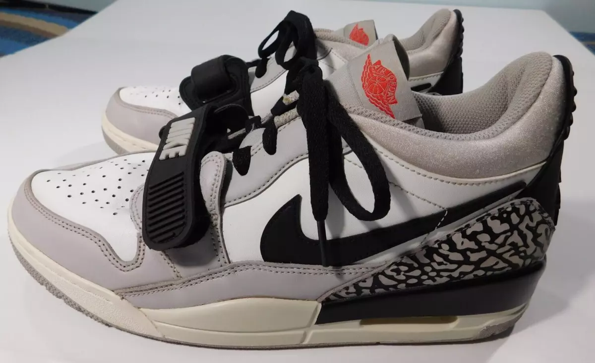 Nike Air Jordan Legacy 312 Low Tech Grey CD7069101 Cement Men's size 9 Retro