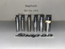 Snap-On 6pc 1/4" Drive 12-Point SAE Flank Drive® Deep Socket