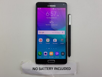 Samsung Galaxy Note 4 (SM-N910A) 32GB (AT&T) - *HEAVY BURN* - Clean IMEI - J9731