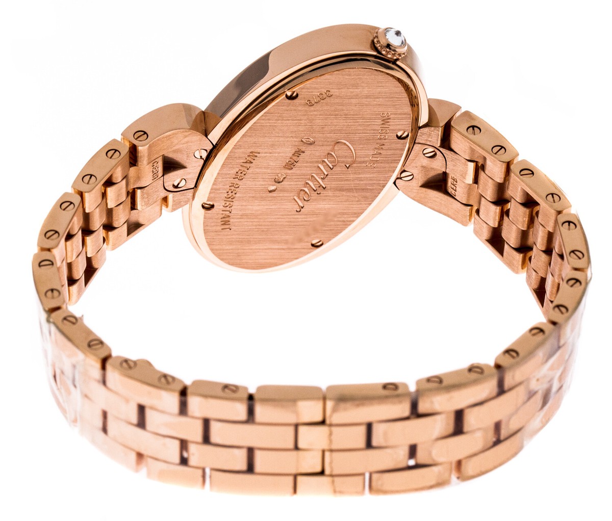 CARTIER Delices De Diamond 18k Rose Gold Quartz Women's Watch