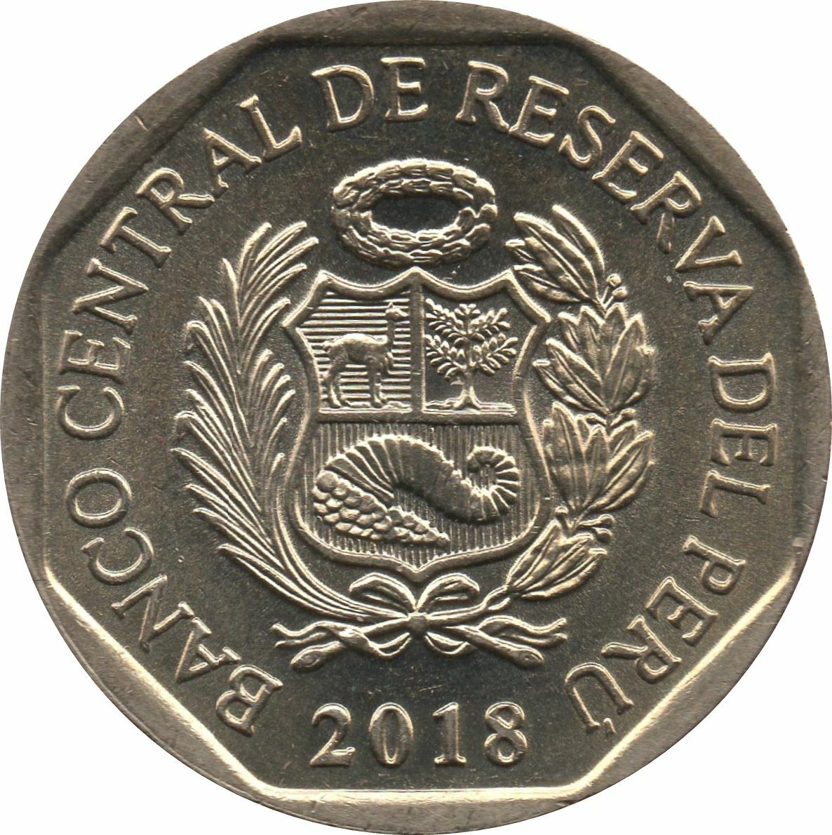Peru 1 Sol | Wreath Coin KM395 2016 - 2021 | eBay