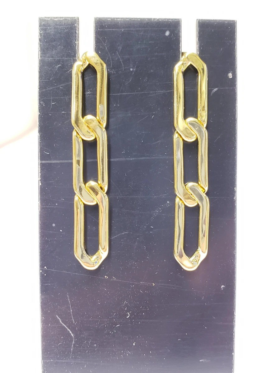 Kendall jenner chain link earrings sale