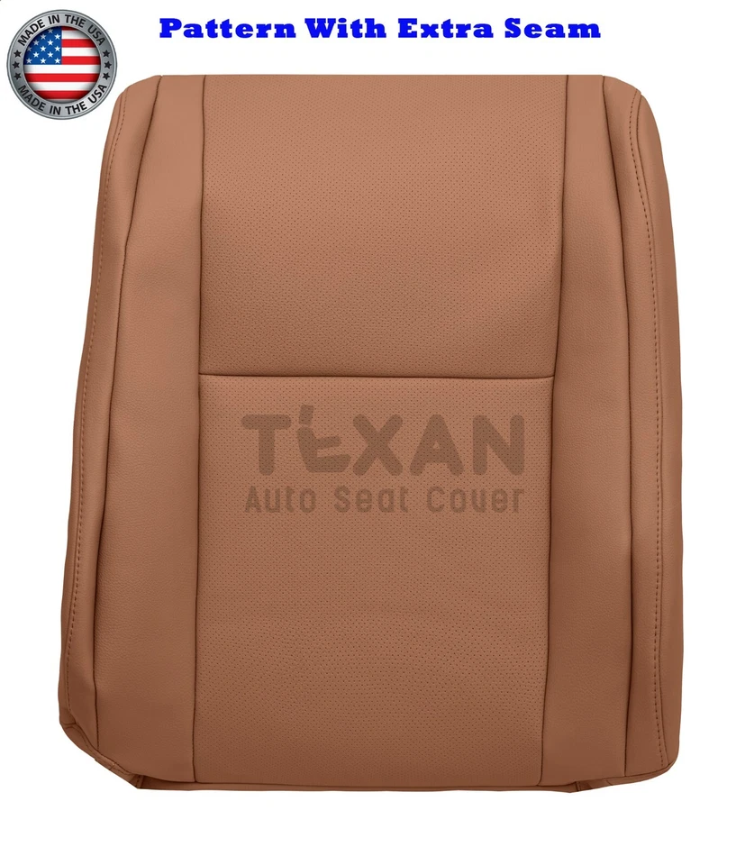 Cubierta de asiento superior delantera perforada de cuero para Toyota Tundra Platinum 2010 2011 Foto 2 de 4