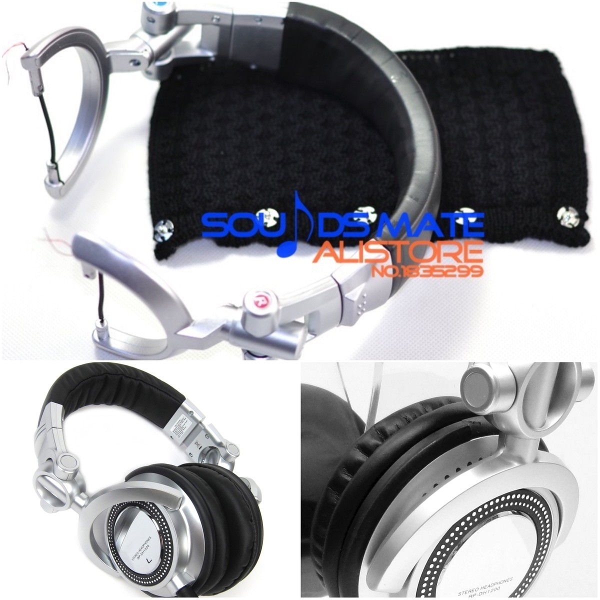 Repair Headband Cushion Hooks For Technics RP DH1200 DH1210