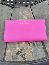 Kate spade Mikas pond Stacy wallet snapdragon pink