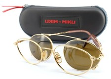 Occhiali MIKLI par MIKLI mod. 6705 col. Occhiali da sole 0400 oro marrone + c...