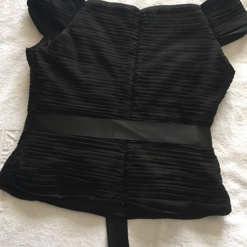 BLUSA TOP ESTILO CORSET DE ADOLFO DOMINGUEZ