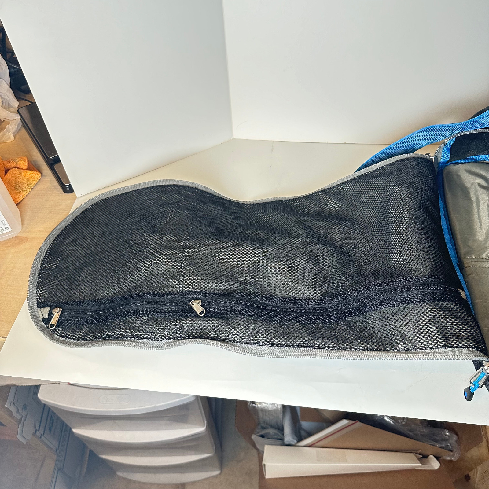 REI Coop Black Explorer Expedition Wheeled Rolling Travel Duffel Bag