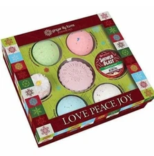 Ginger Lily Farm's Botanicals, Love Peace Joy, Bath Gift 7 Pc. Set #111216