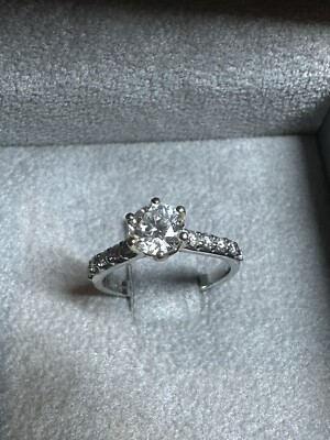Brillantschliff Diamant Solitär Ring