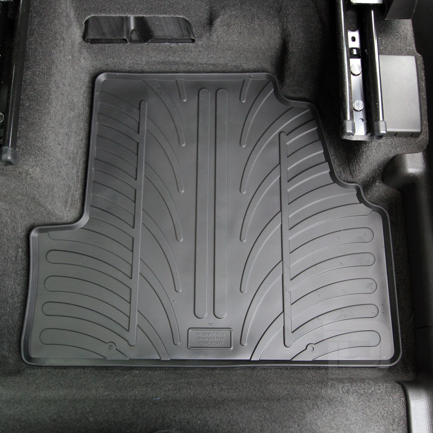 Gledring Tailored Rubber Floor Mats Set to fit BMW X3 G01 1724 Moulded
