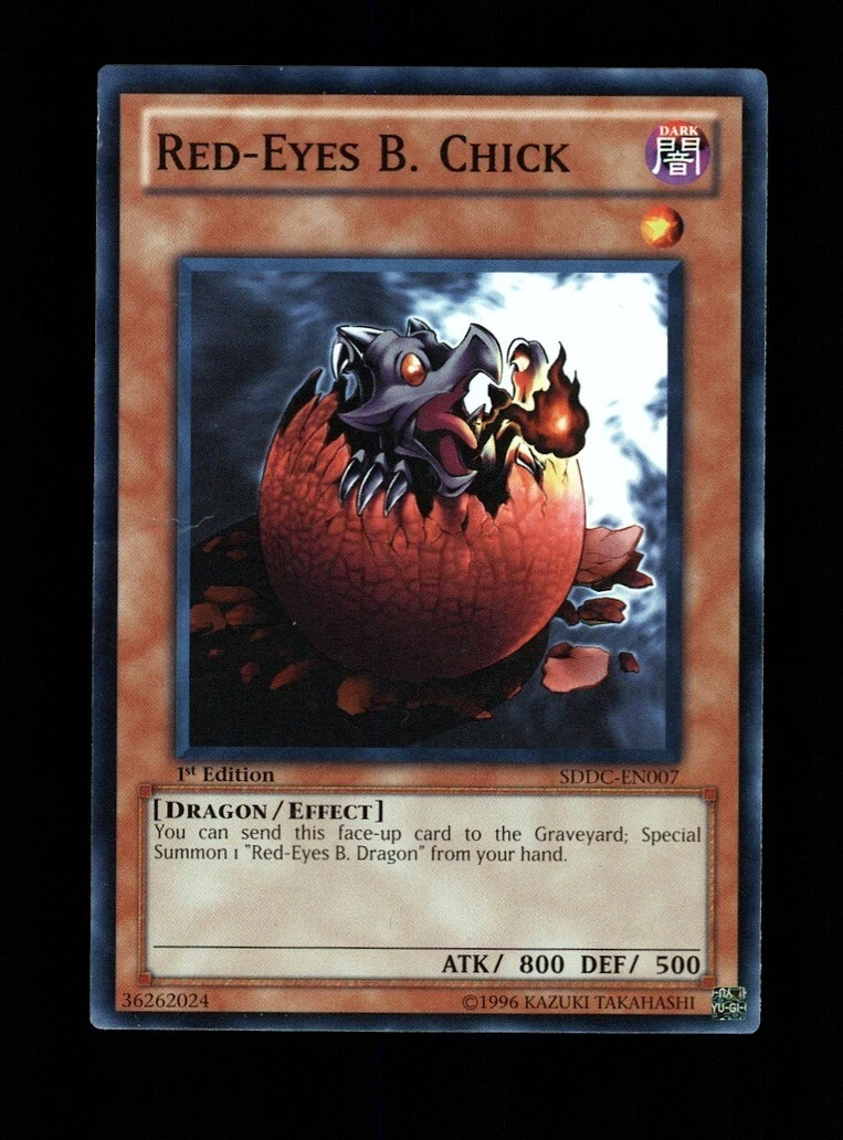 Yugioh Red Eyes B Chick for sale | eBay