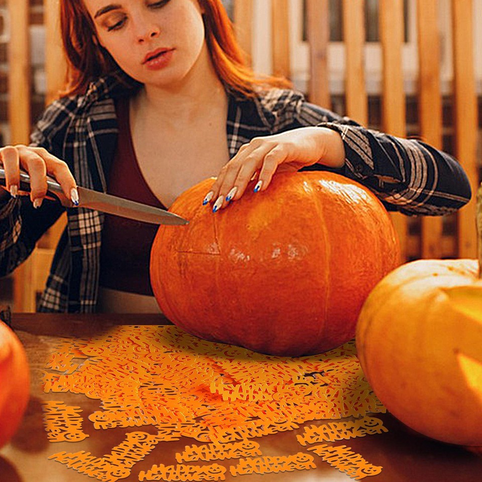 Halloween Table Confetti Halloween Party Table Scatter Confetti PVC Sequins cozy eBay