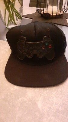 Playstation 2 Controller Snapback Cap, schw. NEU
