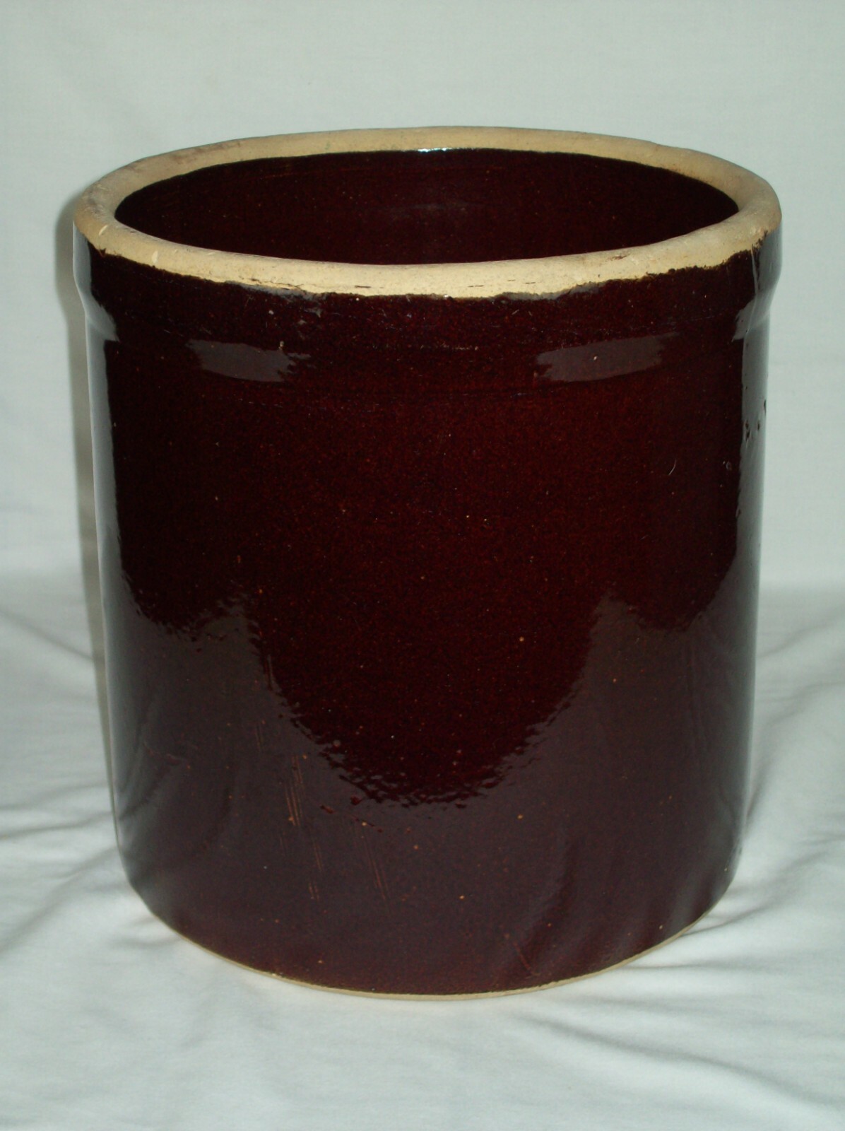 R.R.P. & Co. Primitive Robinson Ransbottom #3 Crown Dark Brown Stoneware  Crock – ASA College: Florida