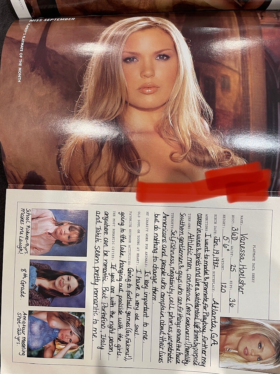 PLAYBOY Magazine SEPTEMBER 2005 - JESSICA CANSECO - VANESSA HOELSHER