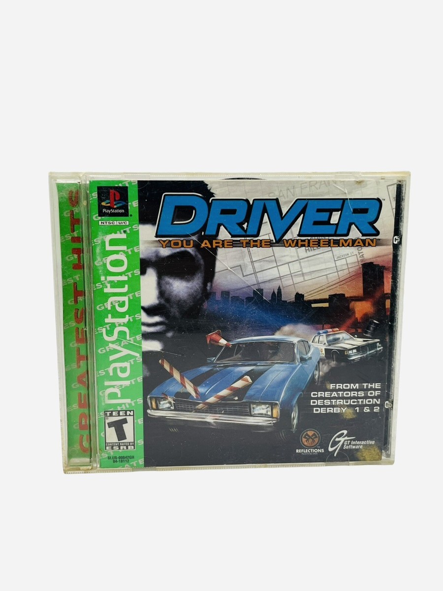 Driver Ps1 Game Sony PlayStation CIB Greatest Hits & Reg