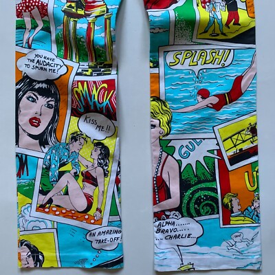 archive DOLCE&GABBANA カットソー Rare Vintage Archive Dolce And Gabbana Comic Strip Pop Art Allover