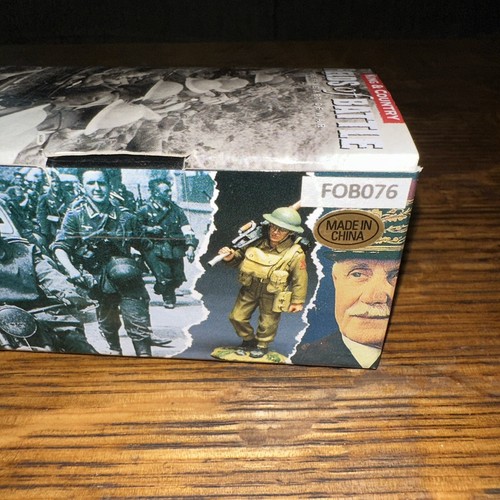 KING & COUNTRY FIELDS OF BATTLE 54mm TOY SOLDIER F0B076 NEW OPEN BOX - Picture 7 of 7