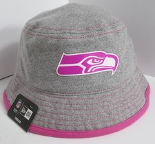 Seahawks Seattle Bucket Hat Kids Toddler New Era Girls NFL Cap  prt