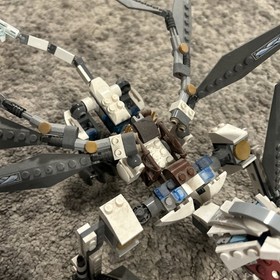 LEGO Ninjago Titanium Dragon 70748 NEAR Complete Set w/Box & Minifigures