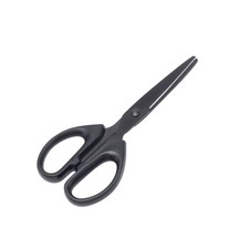 NatSumeBaics Small Black Scissors 6 Inch All Purpose Paper Craft Shears Tool