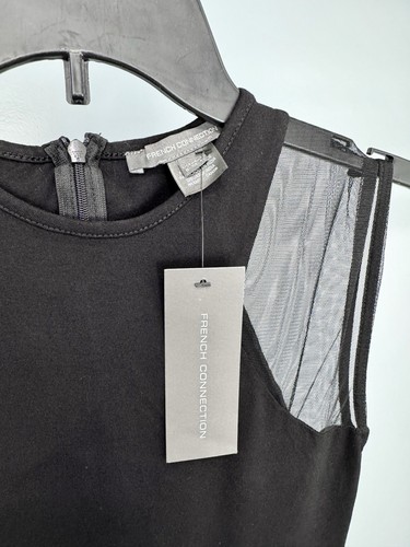 NWT French Connection Women's Viven Fitted Pencil Skirt Dress Size 4 - Picture 2 of 6