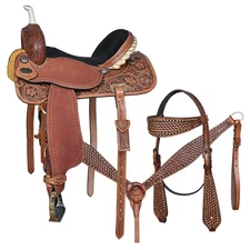 ZI 16 In Comfytack Western Horse Barrel Racing Trail Pleasure American Leather