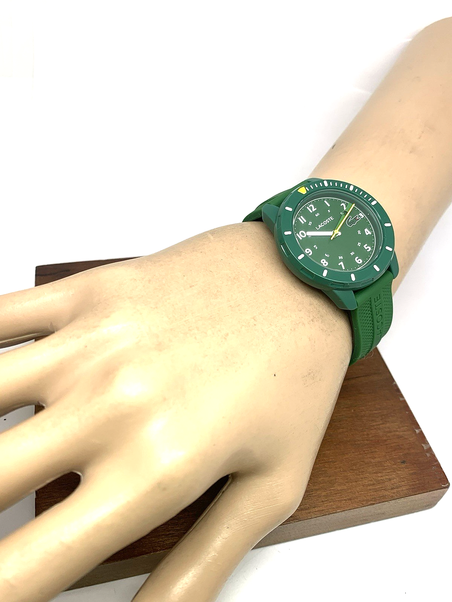 Lacoste Womens Kids Watch 2030055 Quartz Mini Tennis Green  display picture 2