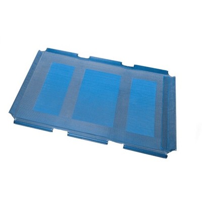Suddus XL Elevated Dog Bed Replacement Cover Blue Chew Proof Breathable Indoor O
