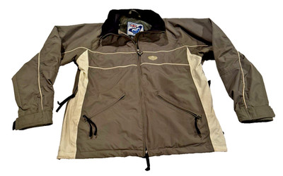 Vintage Y2K Quicksilver Roxy Boardwear Jacket Olive Green Lightweight Women L