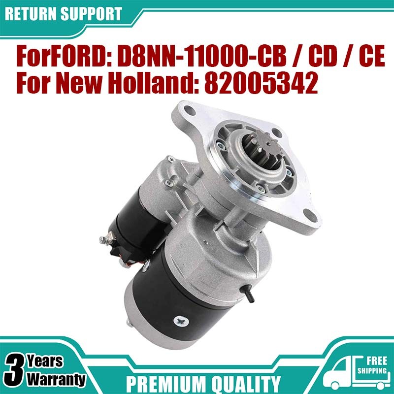New Starter for Ford Tractor 3230 3430 3930 4630 Diesel 3cyl 10T CW 410-42008