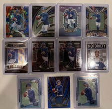 Jaxson Dart Rookie Lot (11) Select Patch/Select Red White Blue Prizm + More