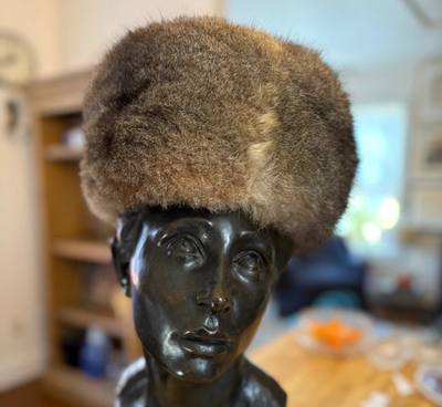 Vintage Revillon Fur Pillbox Hat Saks Fifth Avenue Finland  display picture 3