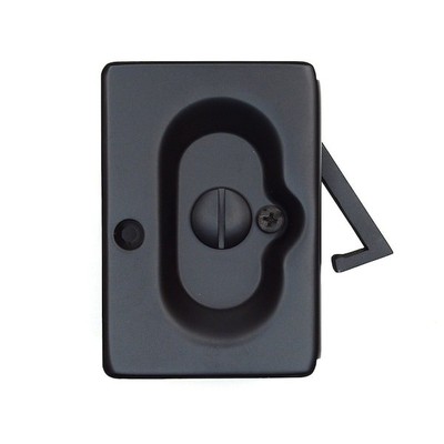 Emtek Flat Black Pocket,2102US19 2102US19 Emtek 2102US19 Brass