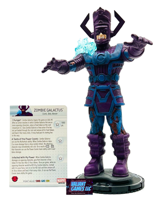 Marvel Heroclix Zombie Galactus #M-G002 w/ Card Wizkids Exclusive